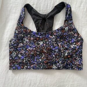 Lululemon floral sports bra size 6